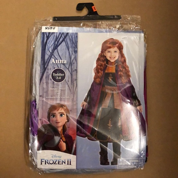 Disney Other - Frozen 2: Children’s Anna Costume! New! Blowout Price!